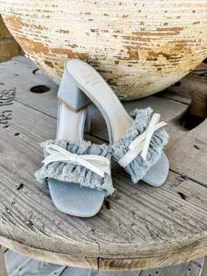 The Julissa Denim Sandal