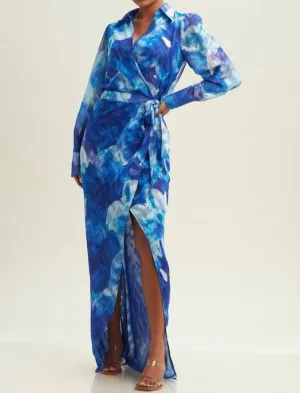 The Shadi dress-Blue