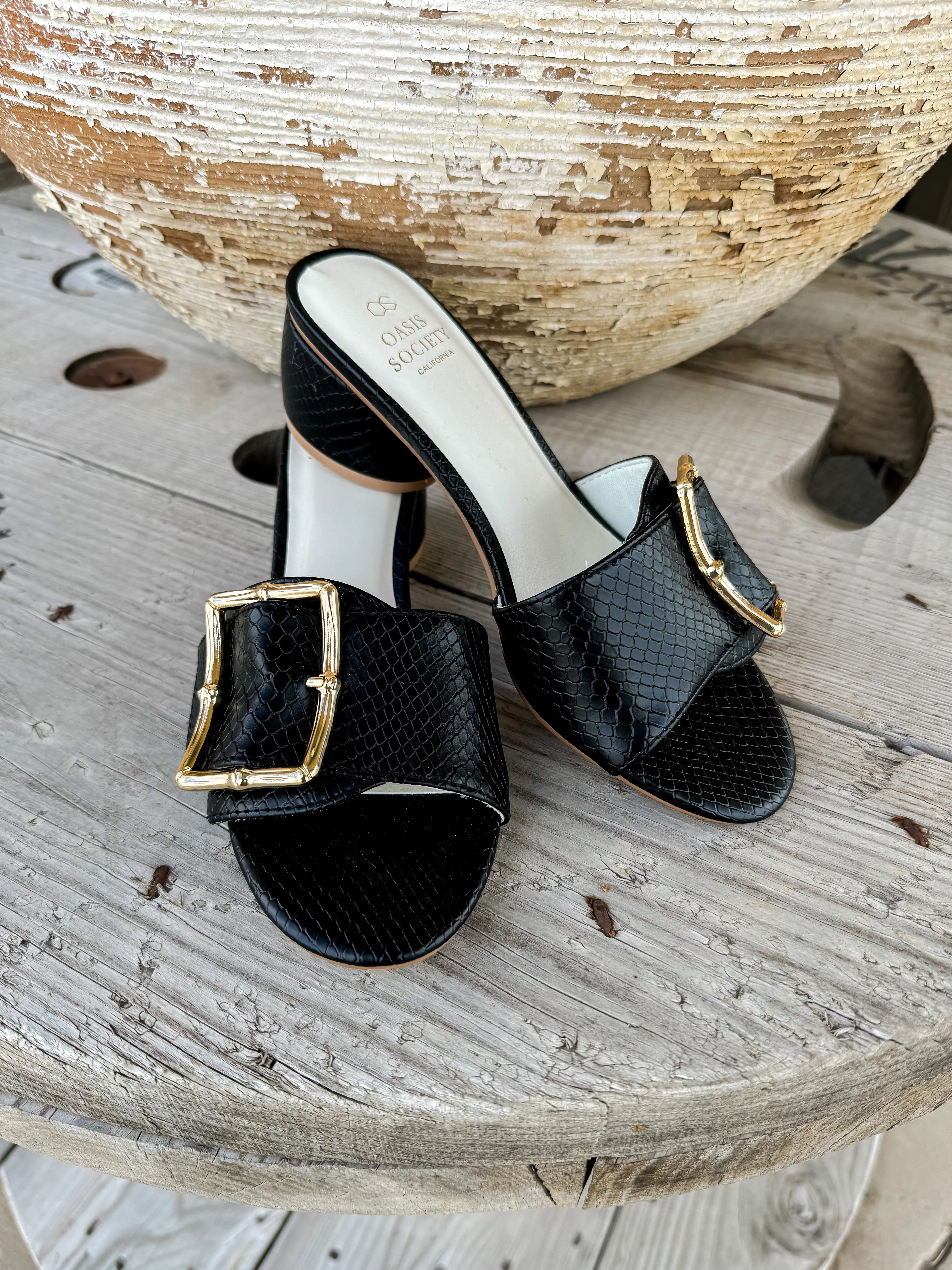 The Tucson Black Heel