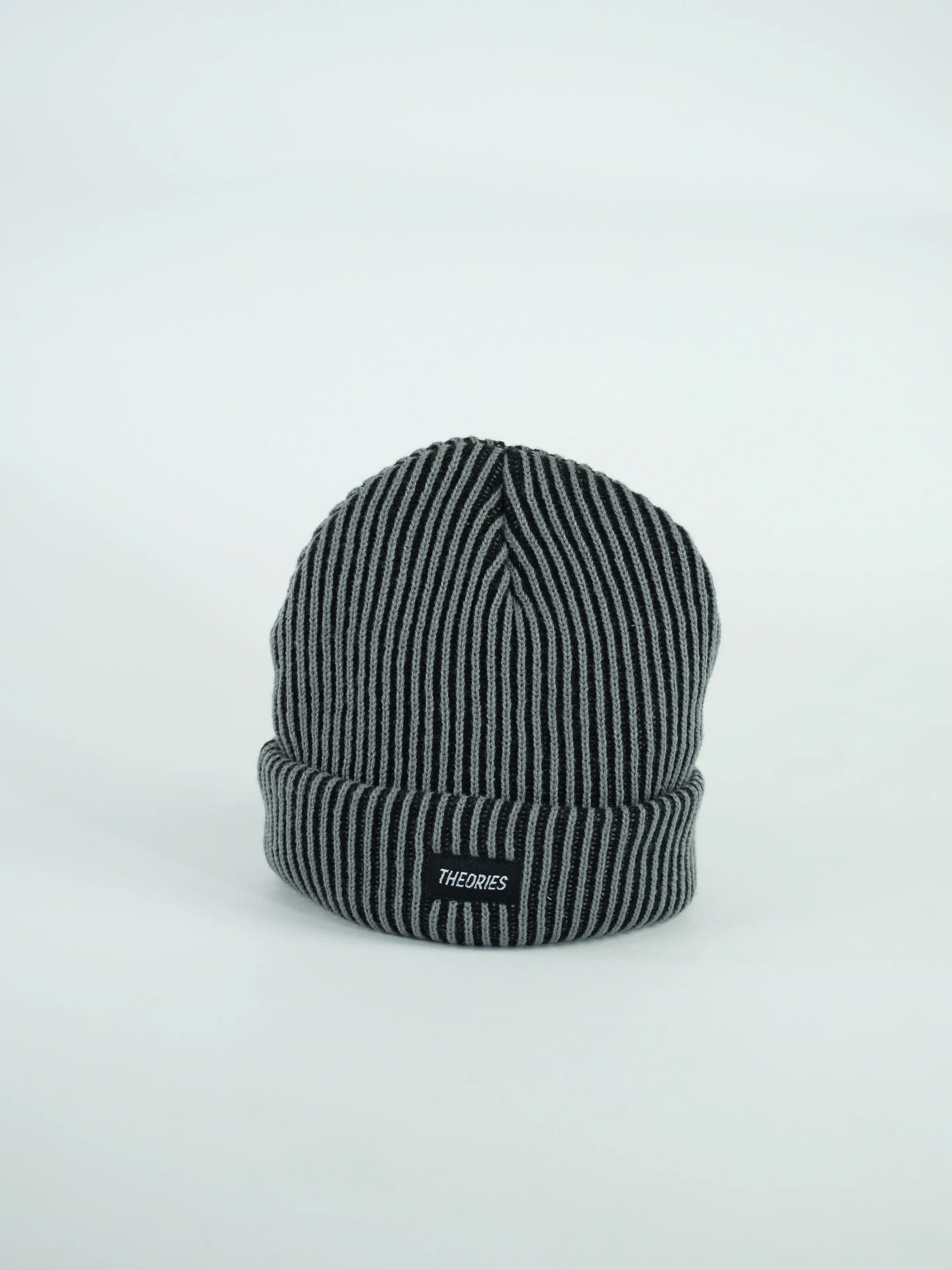 Theorie of Atlantis - Two Tone Cuff Beanie - Grey/ Black