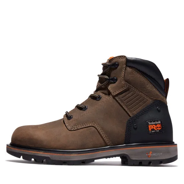 Timberland Pro Men's Ballast 6" Soft Toe Work Boot- Coffee TB0A29JP214