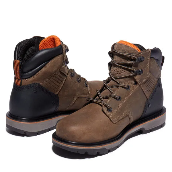 Timberland Pro Men's Ballast 6" Soft Toe Work Boot- Coffee TB0A29JP214