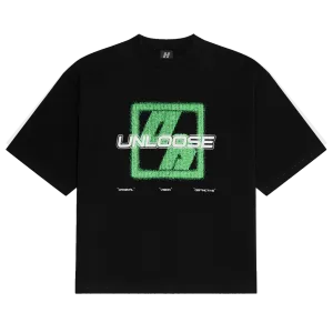 Unloose Black T-Shirt