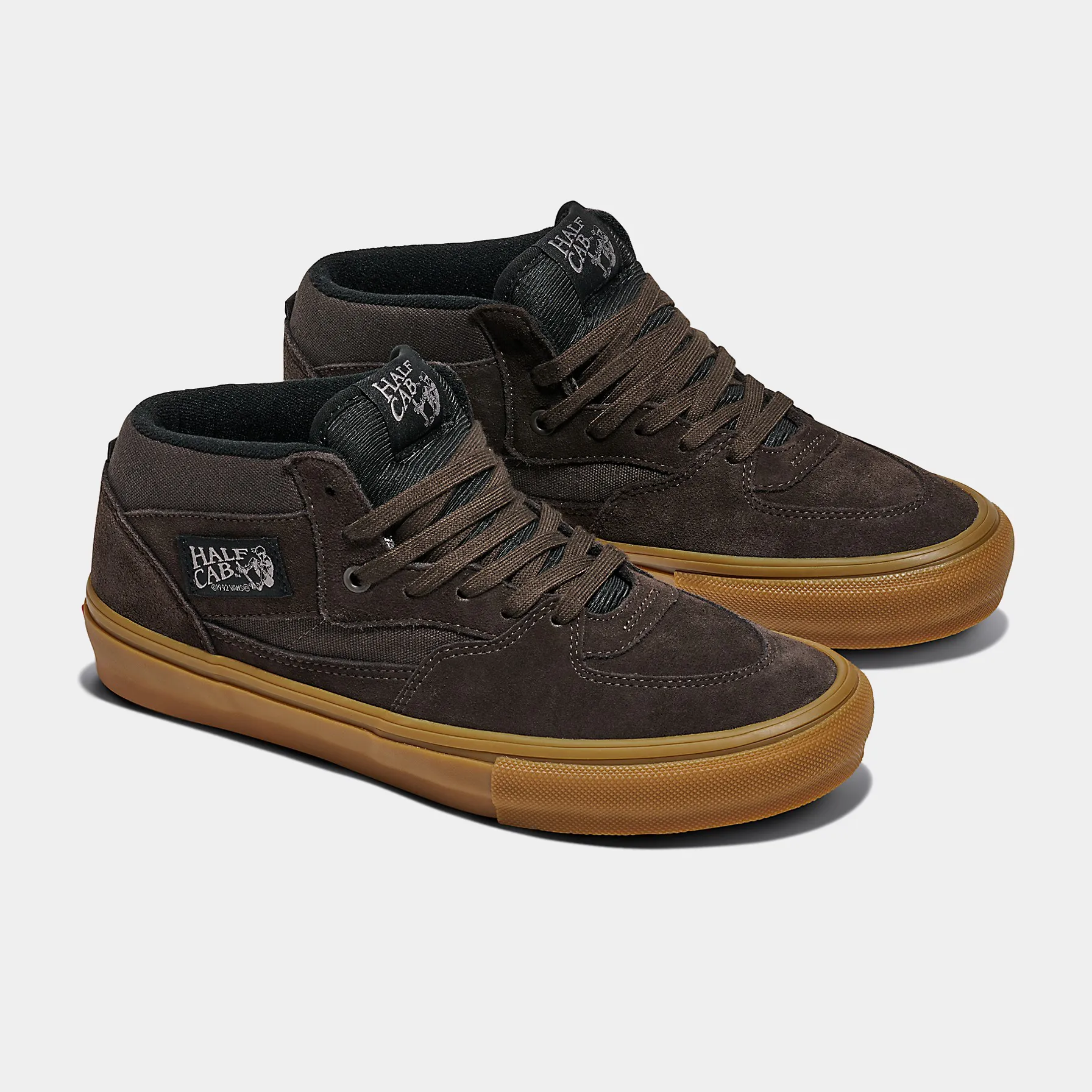 VANS SKATE HALF CAB - BROWN/GUM