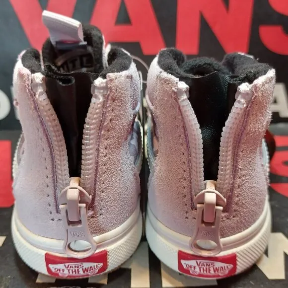 Vans Toddler Size 6.5 Sk8 Hi MTE-1 Zip/Lace Orchid Ice/Leopard VN0A5HZZ6H9