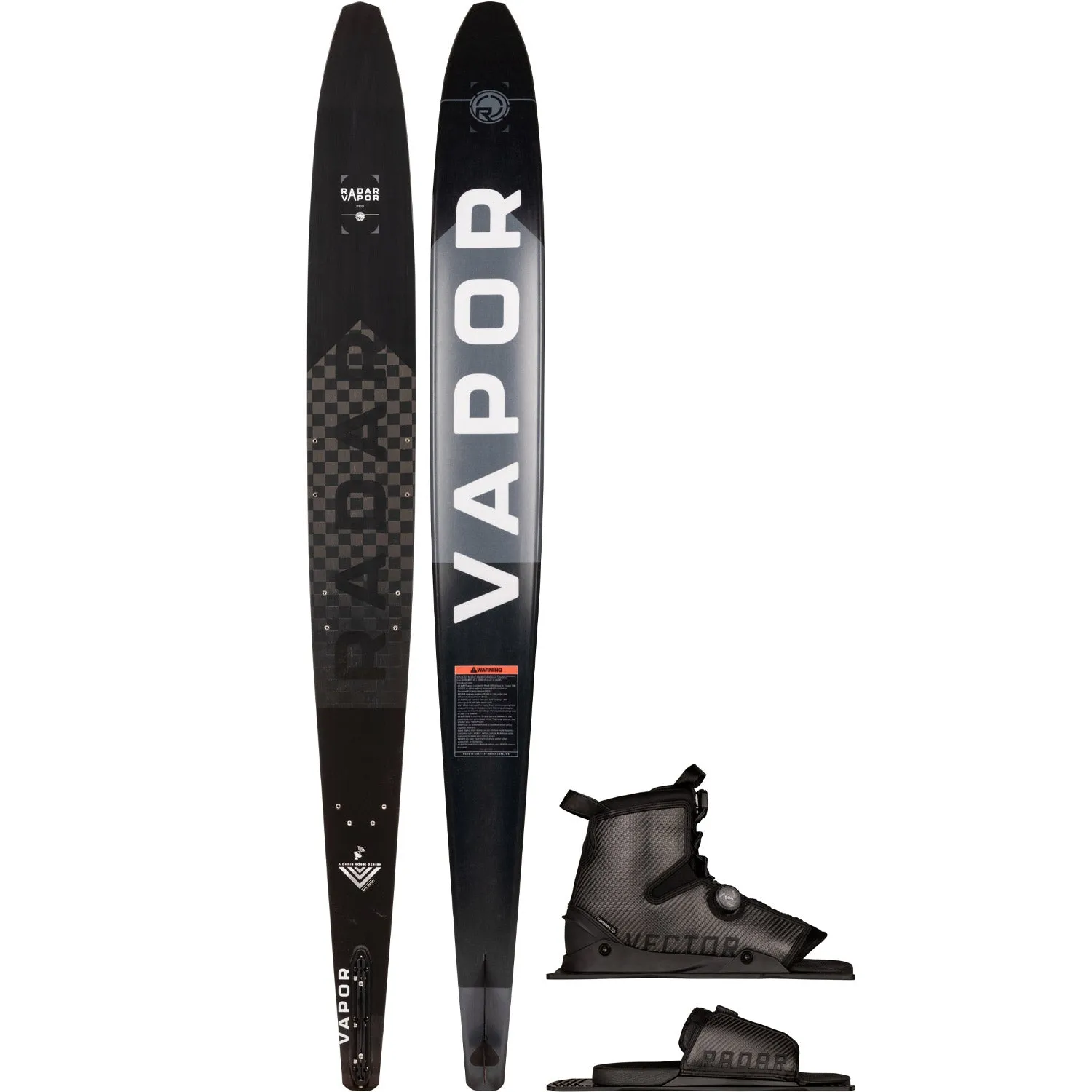 Vapor Pro Build Slalom Ski w/ Carbitex Vector BOA Boot Package