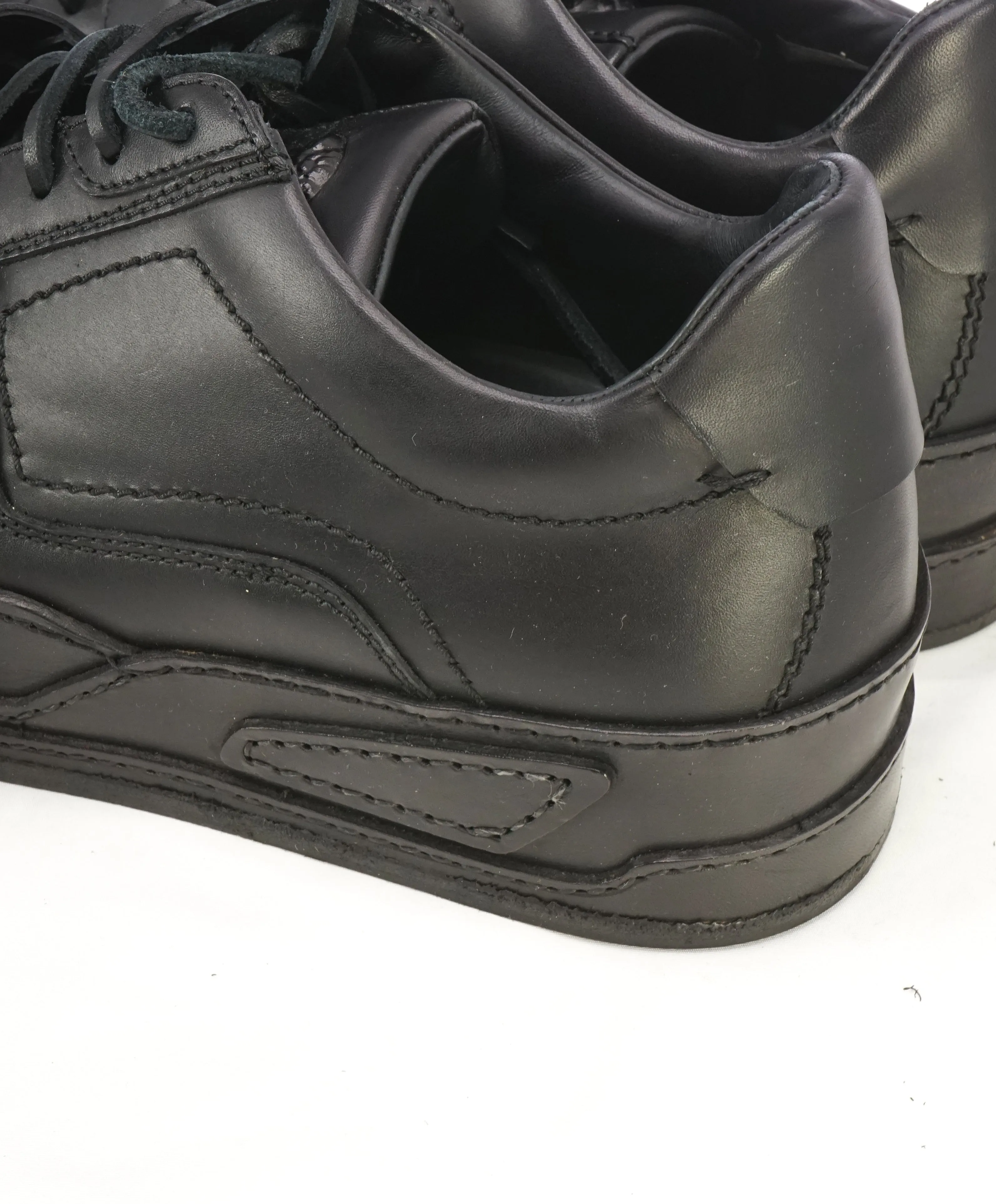 VERSACE COUTURE - Medusa Black on Black Sneaker W Leather Laces - 10US