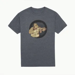 VIKTOS V Shooter Tee Charcoal Heather