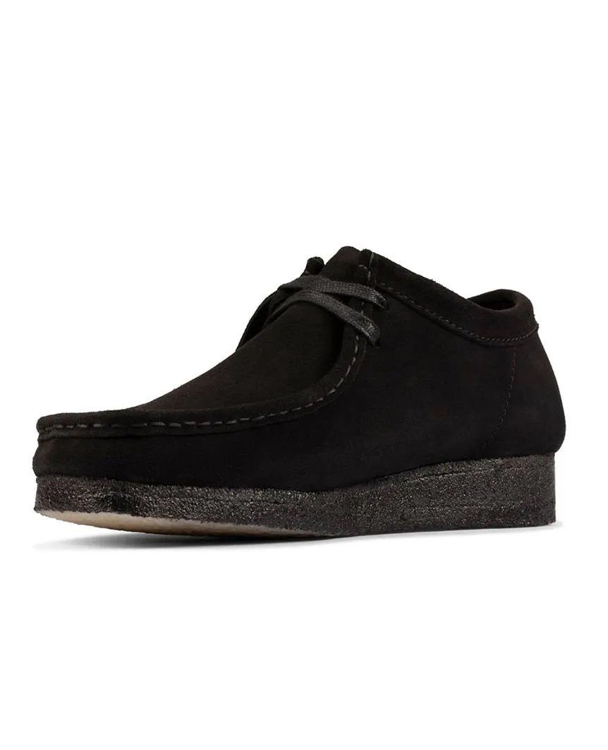 Wallebee Mens Originals Black Suede