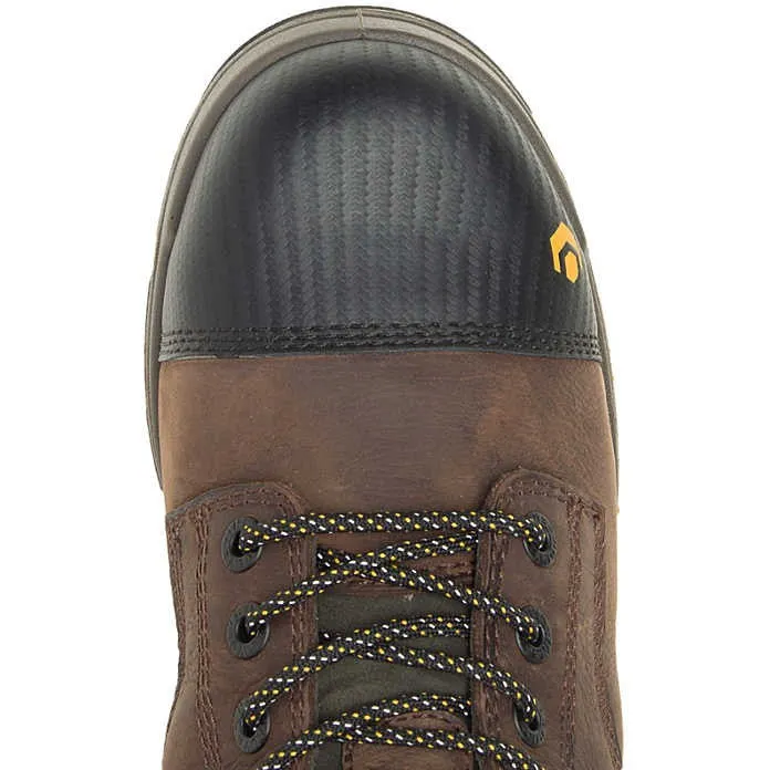 Wolverine Men's Blade LX 6" Comp Toe WP MG Work Boot- Brown- W10706