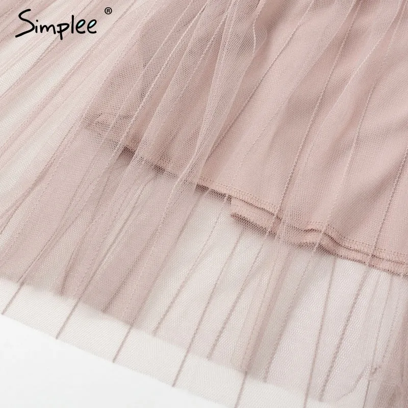 Women Dress Elegant V Neck