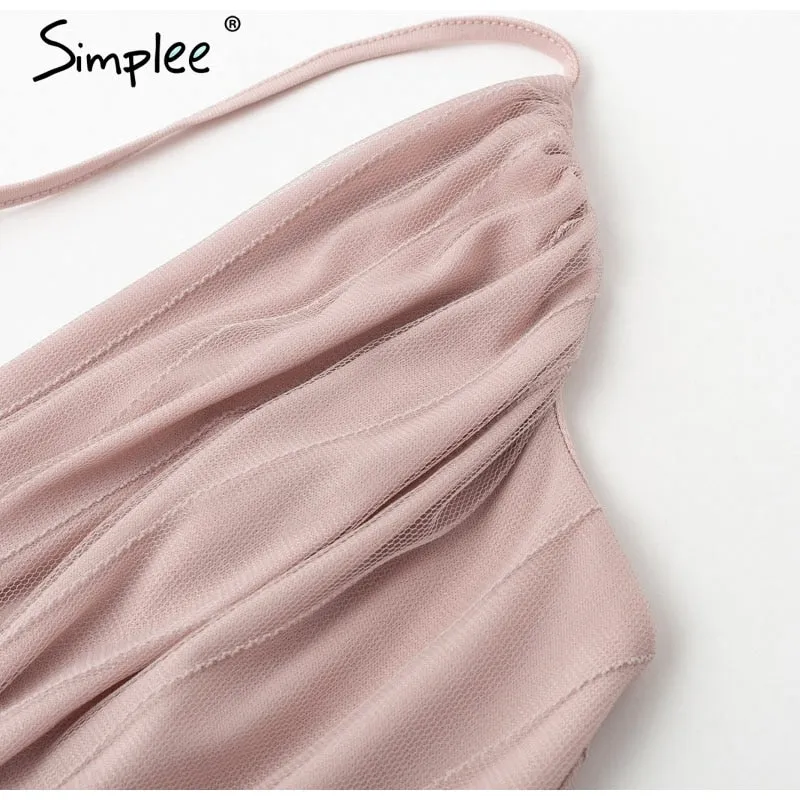 Women Dress Elegant V Neck