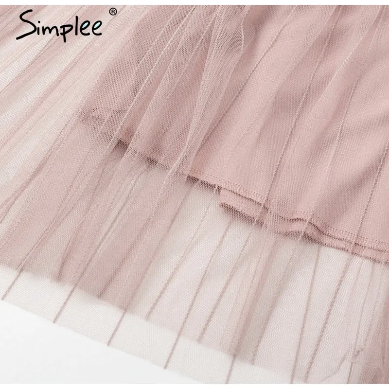 Women Dress Elegant V Neck