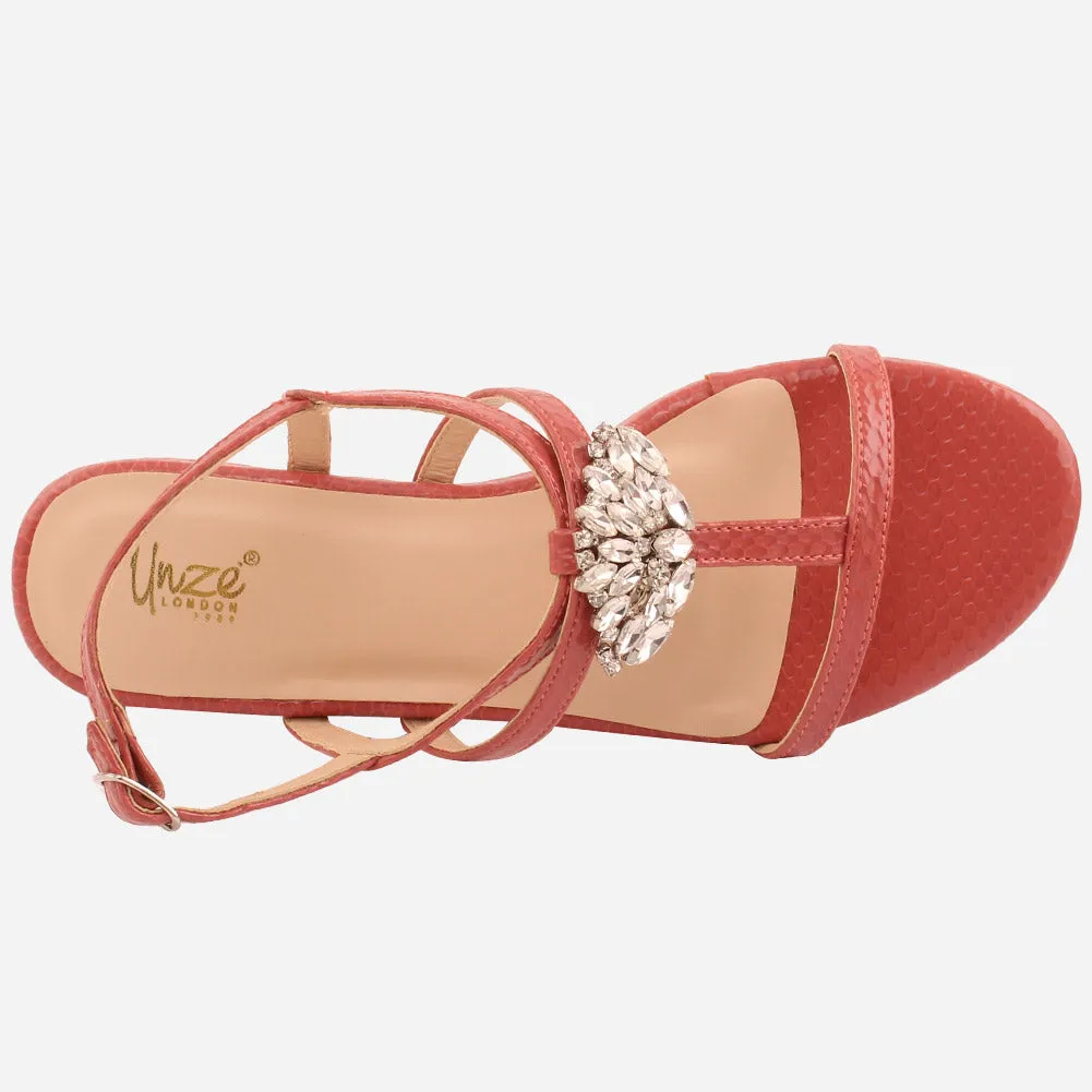 Women "AXEL" Back strap Flat Sandals