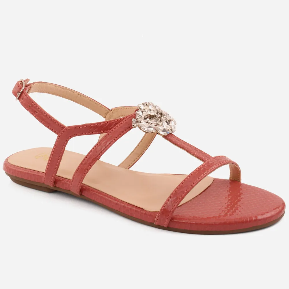 Women "AXEL" Back strap Flat Sandals