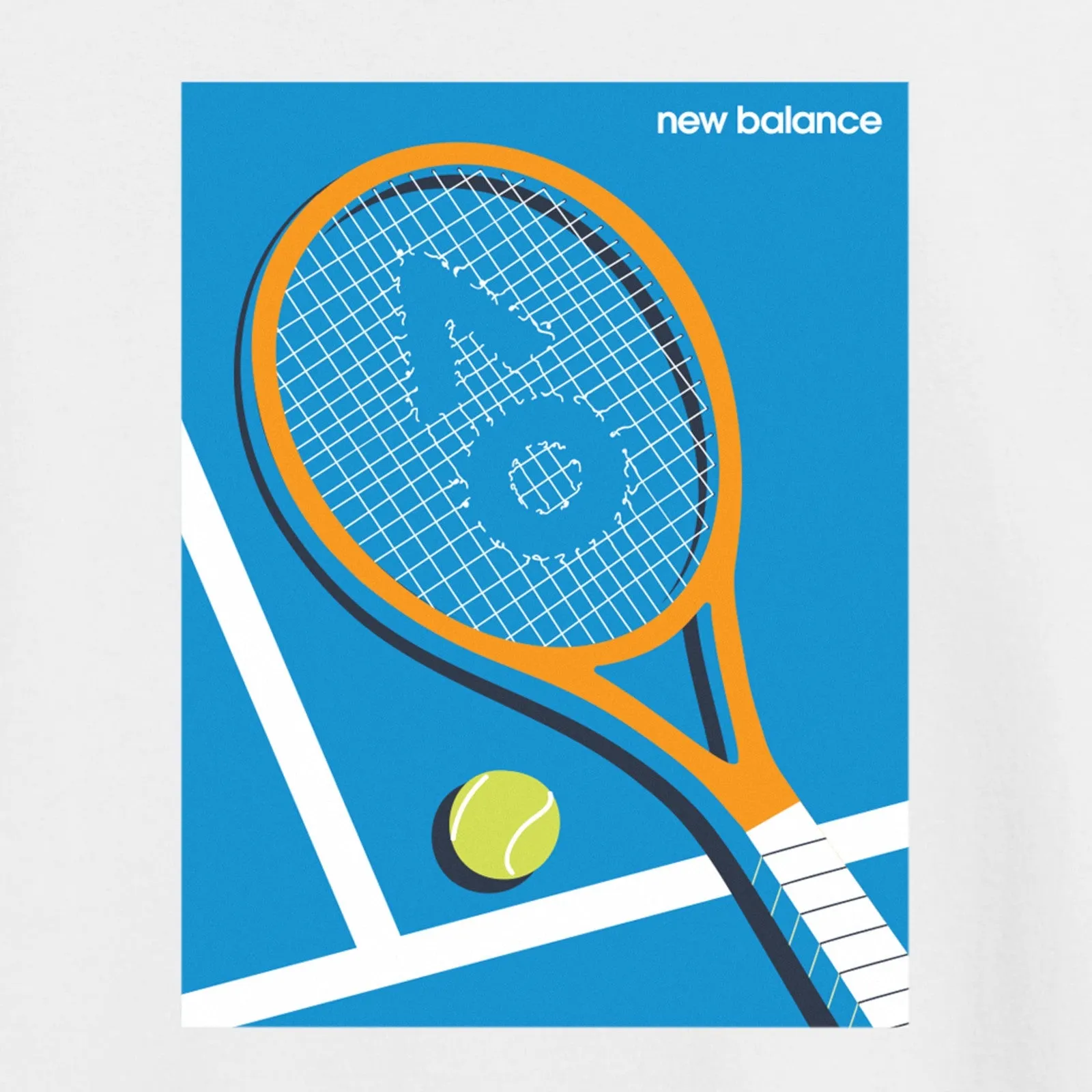 Women's Racquet Print T-Shirt