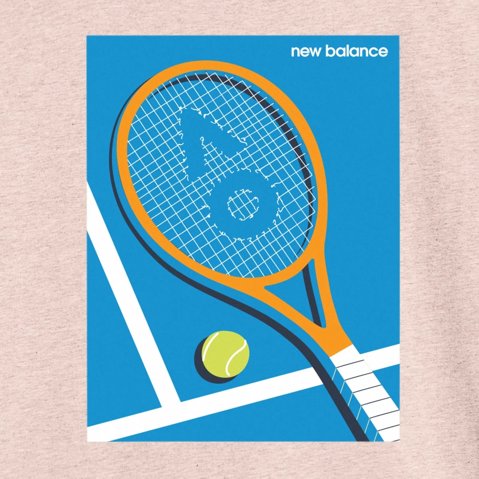 Women's Racquet Print T-Shirt