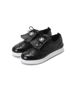 Women's Saint Tassel Shoes - Black