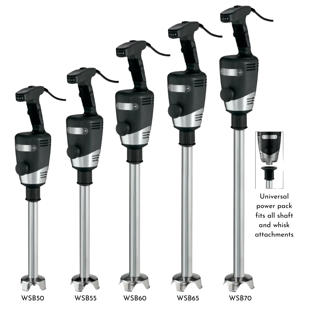 WSB50 - WSB70 - (PICK SIZE From 12"-21") Heavy-Duty "Big Stik" Immersion Blender by Waring Commercial