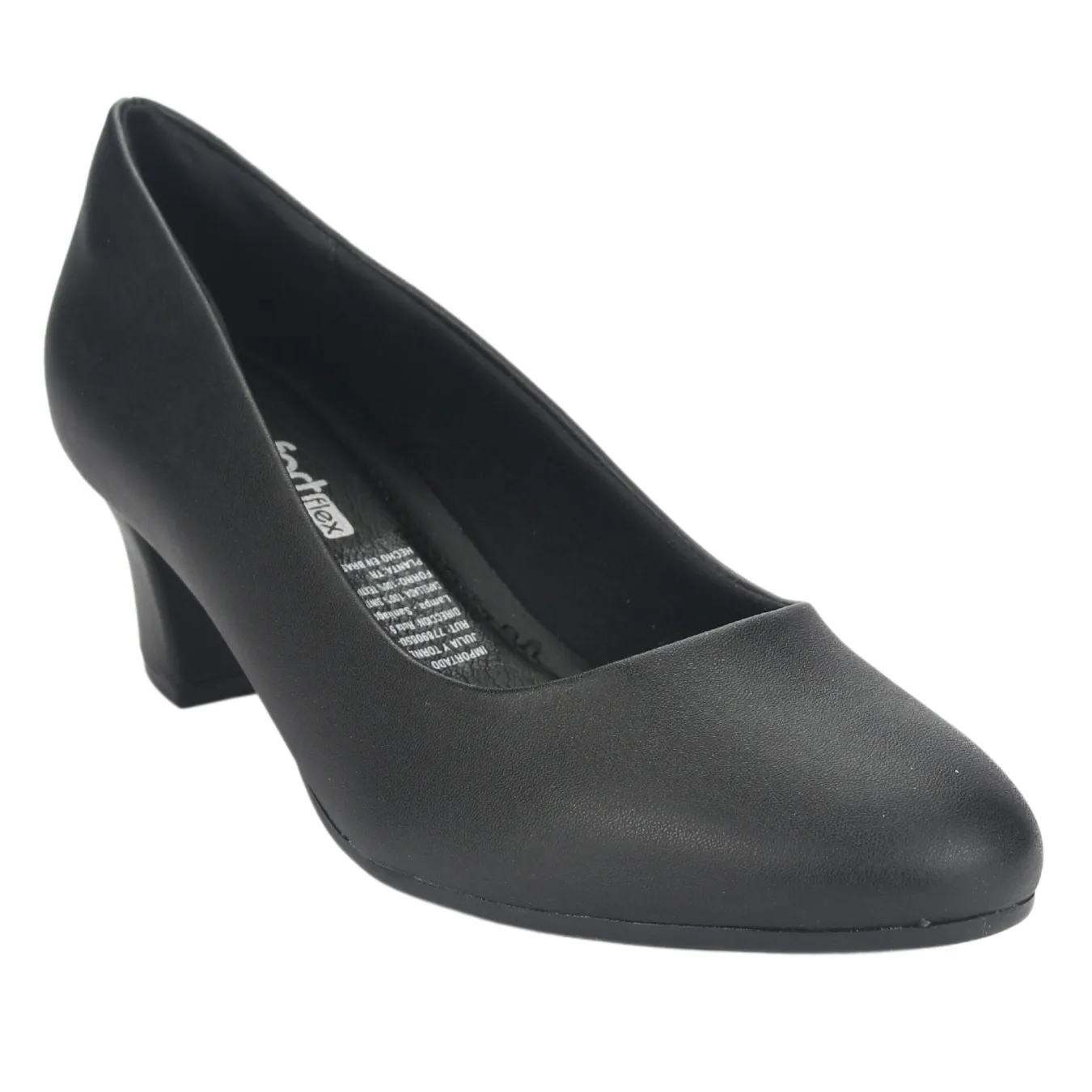 Zapato Comfortflex Mujer 2397401 N Negro Casual