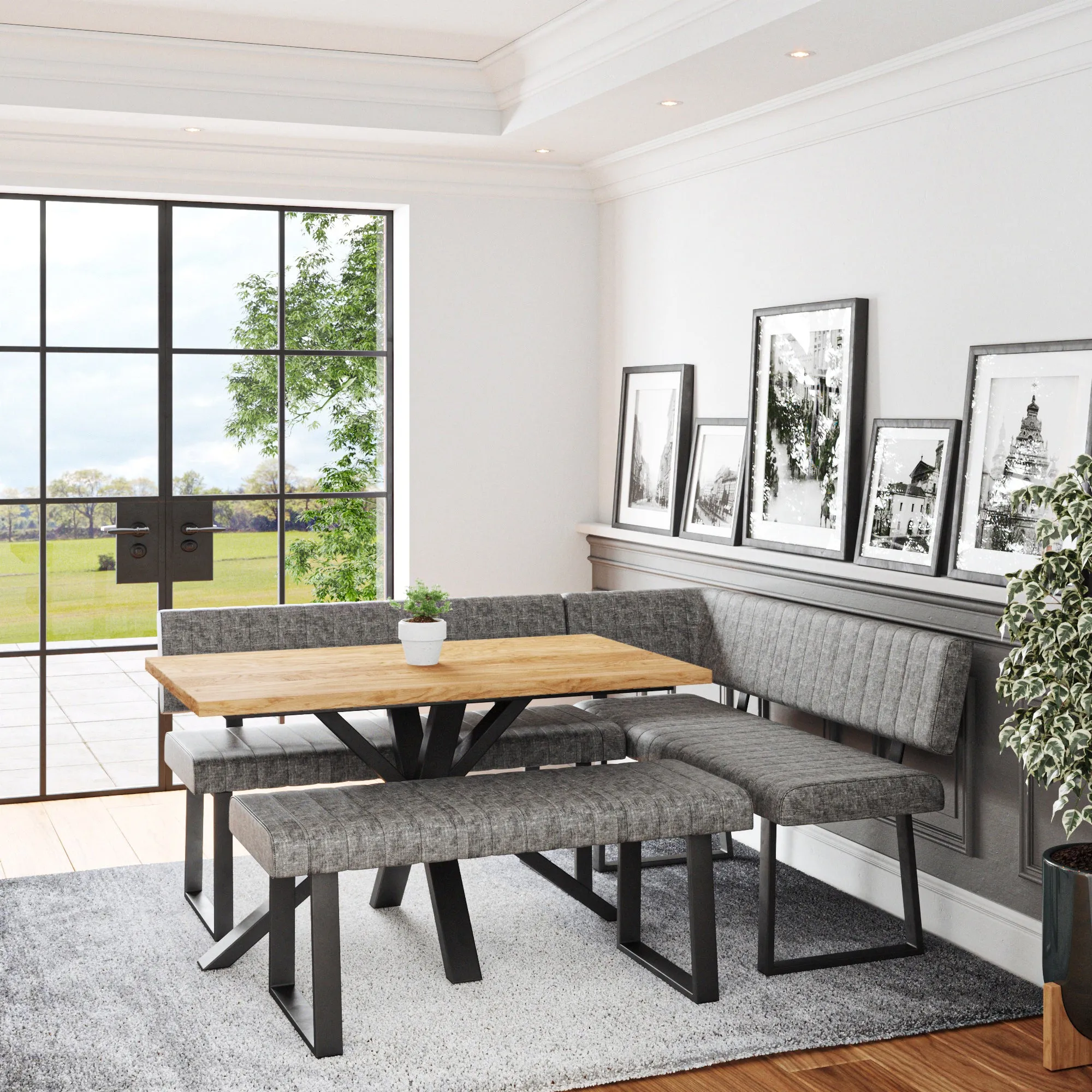 Zara Dining Table - Fusion Oak